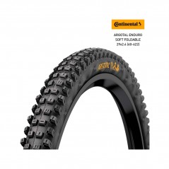 CONTINENTAL Cubierta neumatico para bicicleta ARGOTAL ENDURO SOFT TR 29 X 2.4 4019238068078