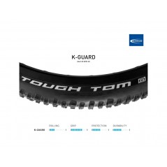SCHWALBE Tire for bicycle TOUGH TOM K-GUARD 26X2.25 B/B-SK 4026495875578
