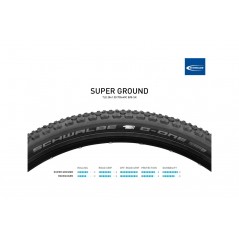 SCHWALBE Tire for bicycle G-ONE ULTRABITE EVO SUPER GROUND TLE 28X1.50 700X40C B/B-SK 4026495887069