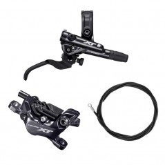 SHIMANO Rear bicycle disc brake kit with hose BL-M8100 + BR-M8120 4 PISTONES XT 4550170447380