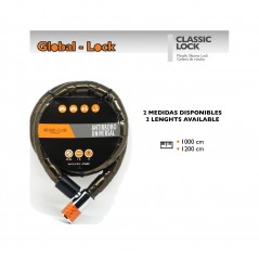 GLOBAL-LOCK Antirrobo universal rotulas con llave de discos 22X1000 5726831
