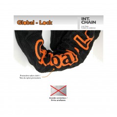 GLOBAL-LOCK Integrated chain anti-theft with disc key 10X1500 5728801