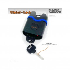 GLOBAL-LOCK Candado con llave de discos 11X72X98 CLASSIC PAD 5726839