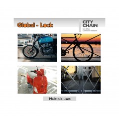 GLOBAL-LOCK Cadena para candado antirrobo 10X1200 5726850