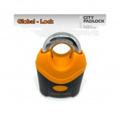 GLOBAL-LOCK Padlock with disc key 13X72X103 CITY PAD 5728757