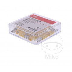 JMP Pack 25 conectores de cable hembra enchufe plano 4.0-6.0 6.3 MM ALTN:1580233 158.08.14