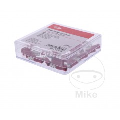 JMP Pack of 25 flat plug female cable connectors 0.5-1.5 2.8 MM ALTN: 1580214 158.08.18