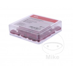 JMP Pack of 25 flat plug female cable connectors 0.5-1.5 6.3 MM ALTN: 1580263 158.08.41