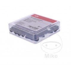 JMP Pack of 25 round plug female cable connectors 1.5-2.5 5 MM ALTN: 1580635 158.08.58