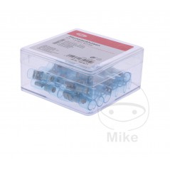 JMP Pack of 25 flat plug female cable connectors 1.5-2.5 6.3 MM ALTN: 1580236 158.08.71