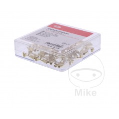 JMP Pack of 25 flat plug female cable connectors 1.0-2.5 6.3MM ALTN: 1580256 158.08.85