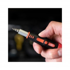 JMP Pack destornillador + carraca adaptador cabeza hexagonal/cuadrada 605.07.90