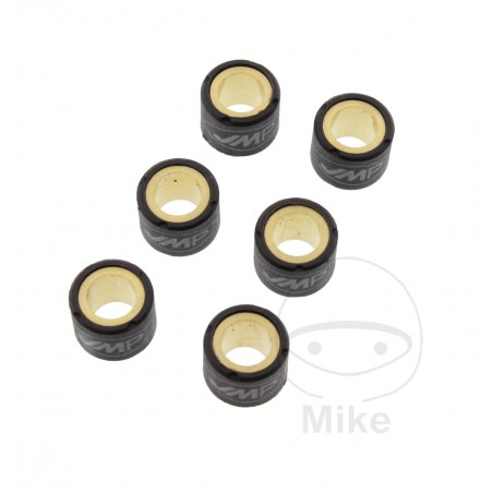 JMP Set of 6 variator rollers 5.8 G 15 X 12 MM 783.02.57
