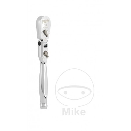 MILWAUKEE Llave de carraca con cabeza giratoria 1/4 140 MM 6059621