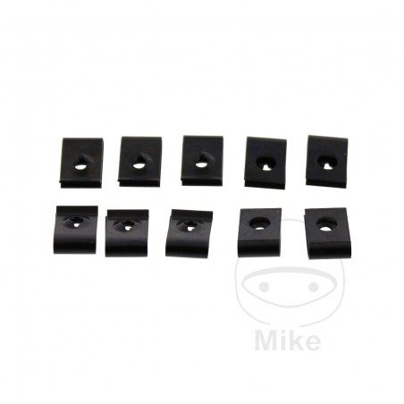 Pack 10 tuercas de chapa metalicas carroceria 3 MM 730.02.78