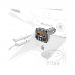 HAMA Bluetooth and hands-free transmitter for car cigarette lighter FM 1940746