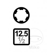 JMP Juego 32 puntas de destornillador RIBE 1/2 605.11.71