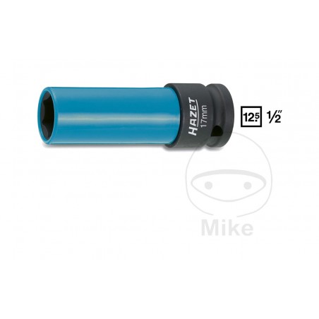 HAZET Coated Hex Impact Socket 1/2 17 MM 85 605.60.06