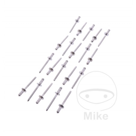 Juego 20 remaches de silenciador 7821033