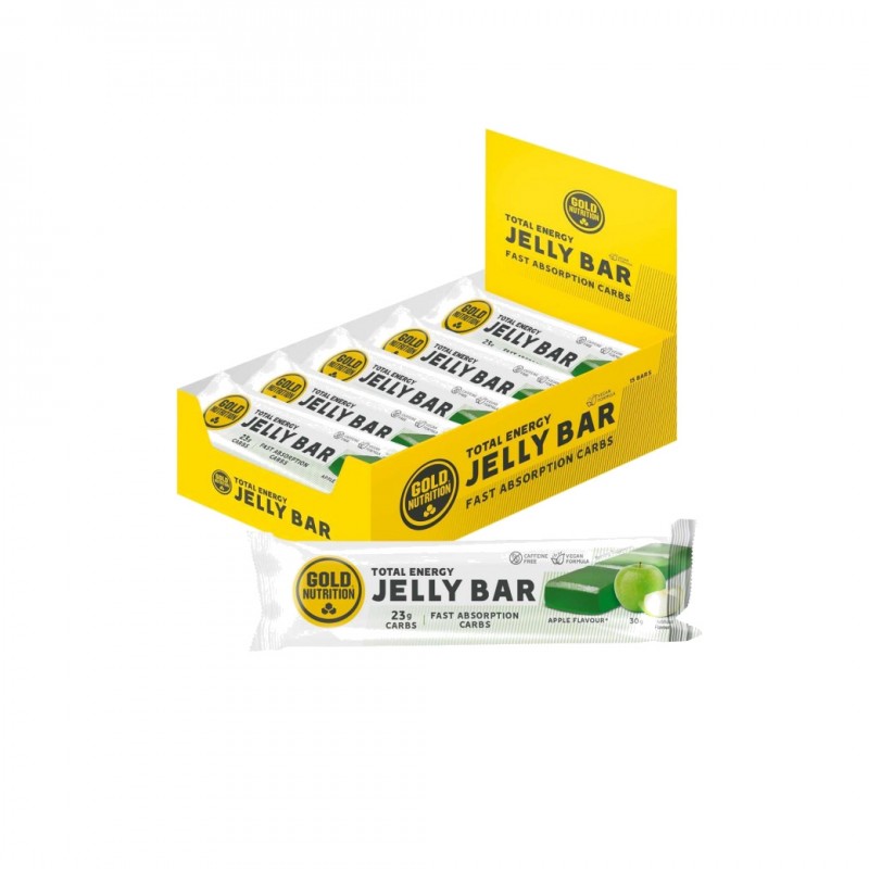 GOLD NUTRITION Cola flavor gelatin energy bar 15 X 30 G 15U 5601607077263
