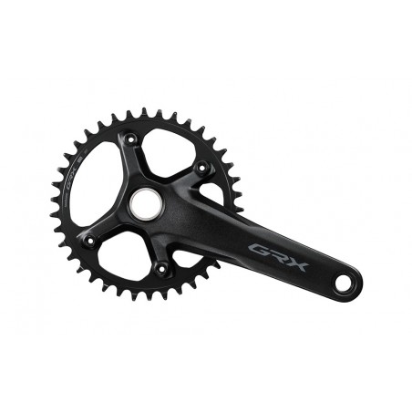 SHIMANO Juego de bielas y plato aluminio FC-RX610-1 1X12V GRX 38T 724833