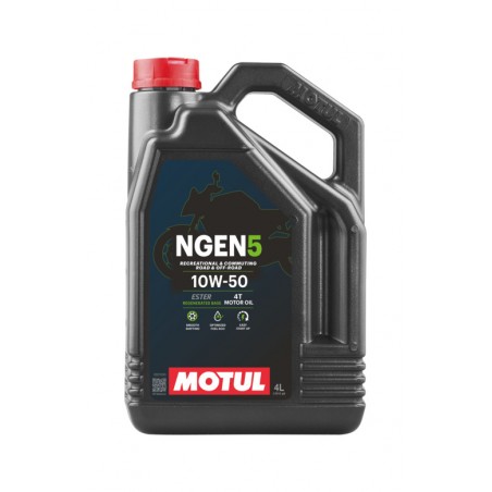 MOTUL Motorcycle engine lubricating oil NGEN 5 10W50 4T 4L (NEW 5100) 111832