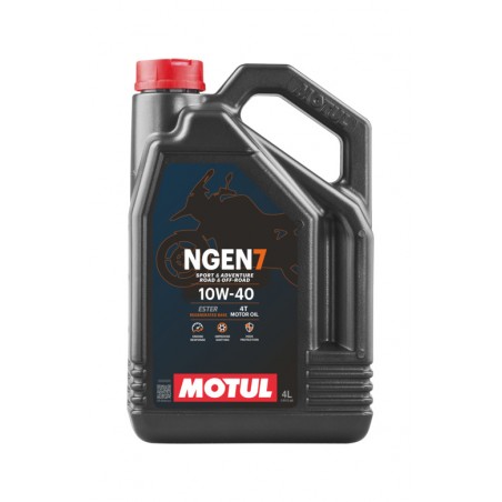 MOTUL Aceite lubricante motor moto NGEN 7 10W40 4T 4L (NEW 7100) 111836
