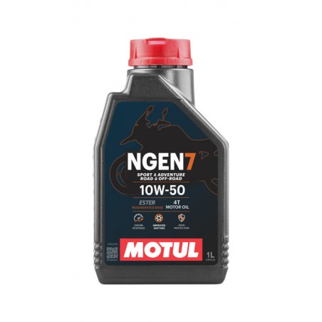 MOTUL Motorcycle engine lubricating oil NGEN 7 10W50 4T 1L (NEW 7100) 111822