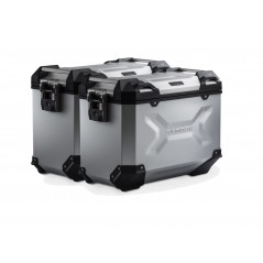 SW-MOTECH suitcase system 45/45 L TRAX ADV PLATEADO 4052572243916