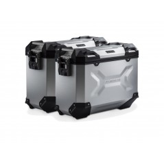 SW-MOTECH suitcase system 37/37 L TRAX ADV PLATEADO 4052572245286