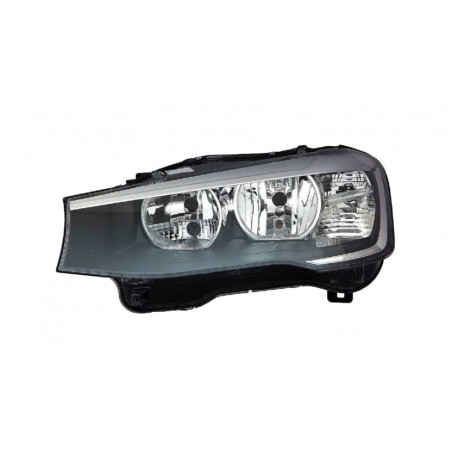 IPARLUX Faro piloto luz delantero izquierdo electrico con motor negro H7+H7 11019331