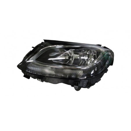 IPARLUX Faro piloto luz delantero izquierdo electrico con motor negro LED H7+H7 11503211