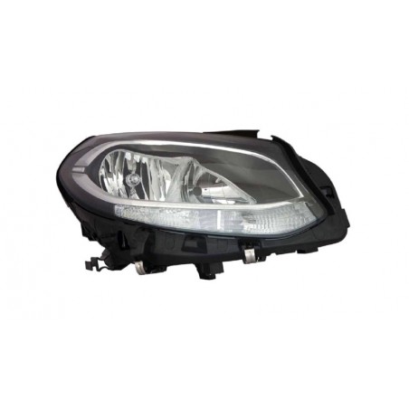 IPARLUX Faro piloto luz delantero derecho electrico con motor negro LED H7+H7 11506112