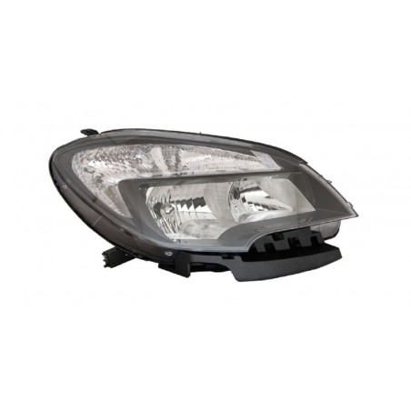 IPARLUX Faro piloto luz delantero derecho electrico con motor negro H7+HB3 11537212