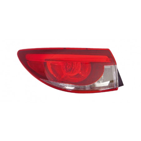 IPARLUX Piloto luz trasero izquierdo blanco rojo exterior LED 16014931