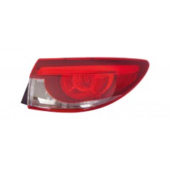 IPARLUX Piloto luz trasero derecho blanco rojo exterior LED 16014932