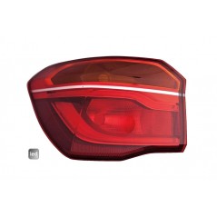 IPARLUX Piloto luz trasero izquierdo rojo exterior LED 16204811