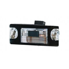 IPARLUX License plate light with lamp holder included left or right pilot without bulb 17122009
