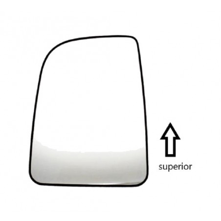 IPARLUX Recambio cristal espejo retrovisor con base izquierdo manual convexo 35509401