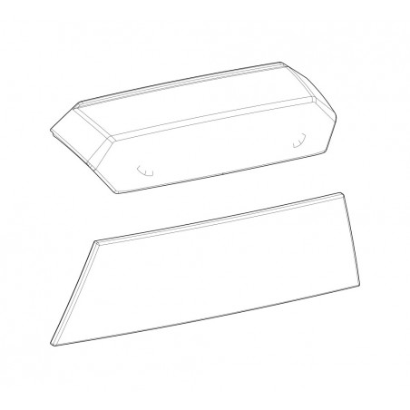 SHAD Replacement side suitcase covers HCCL SH38X 204135R