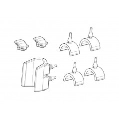 SHAD Gomas de recambio para maletas laterales SH38X BAUL D1B38GOR