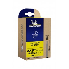 MICHELIN Cámara de aire para bicicleta B3 AIRSTOP 27.5x1.30-1.75 PRESTA 48 MM (33/46-584) 722209