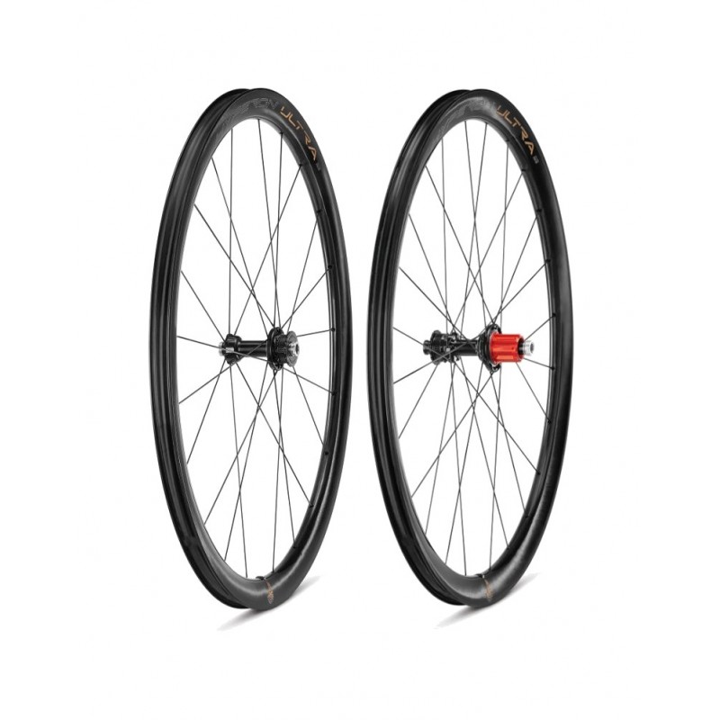 CAMPAGNOLO Set of complete bicycle wheels HYPERON ULTRA 2WF TUBELESS CENTERLOCK SHIMANO HG11 722890