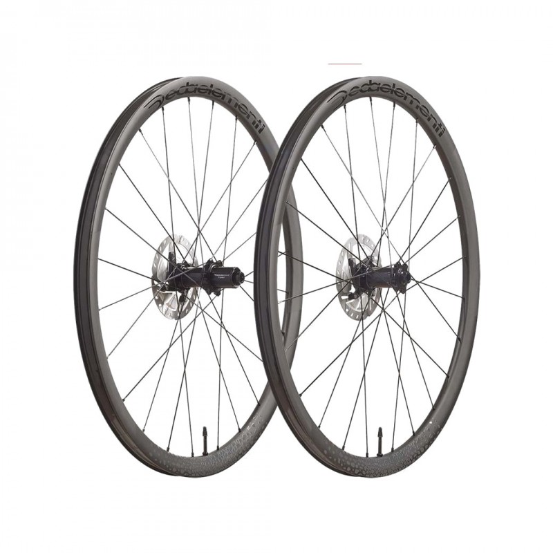 DEDA Set of complete bicycle wheels GERA CENTERLOCK TUBELESS READY SRAM XDR CARBONO POB 713538
