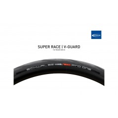 SCHWALBE Cubierta neumatico bicicleta PRO ONE EVO, SUPER RACE, V-GUARD, TLE 700X28C B/B-SK 4026495862554