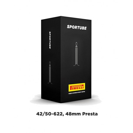 PIRELLI Cubierta neumatico bicicleta SPORTUBE PRESTA - 700 42/50-622 48MM 8019227370294
