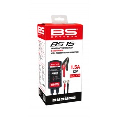 BS BATTERY Cargador de batería inteligente CHARGER BS15 1125497