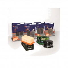 BIHR Kit de mantenimiento filtros aceite, aire y pastillas freno 3031167