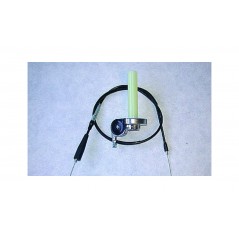 BIHR Throttle and cables kit for 2 strokes + 2T MX/ENDURO/SUPERMOT 3031851
