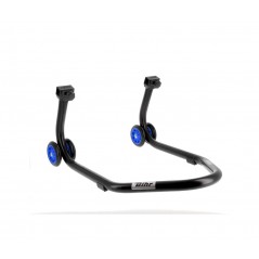 BIHR Rear stand with colored support and blue wheels HOME TRACK 'V' 3032109